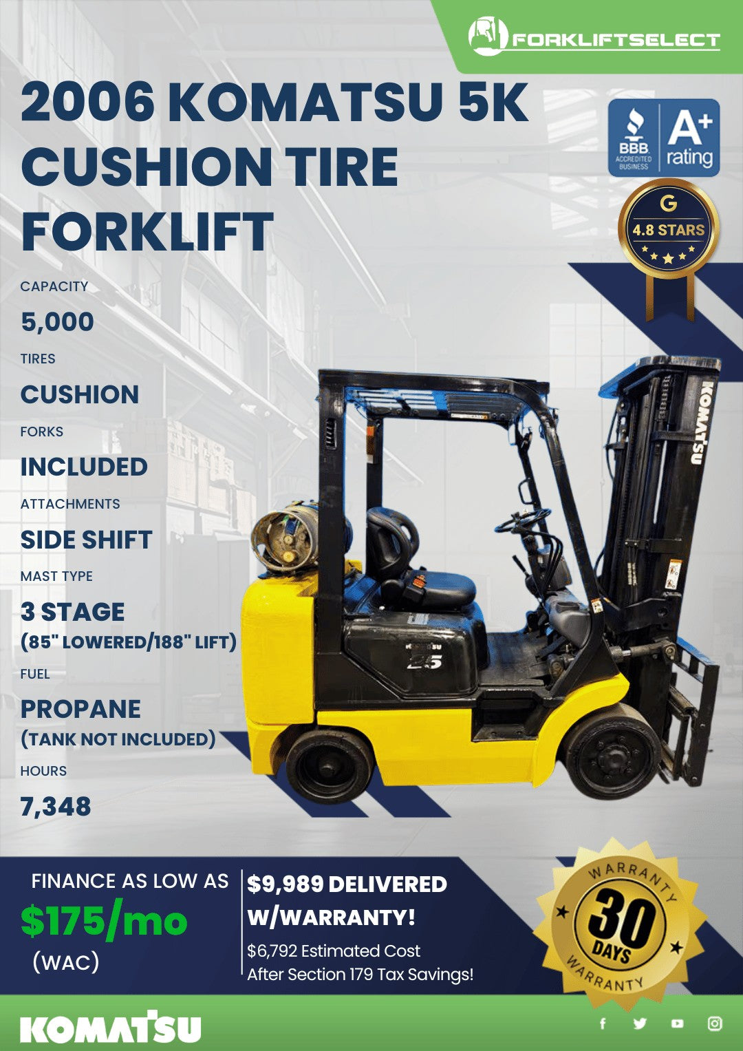 2006 Komatsu 5K Cushion