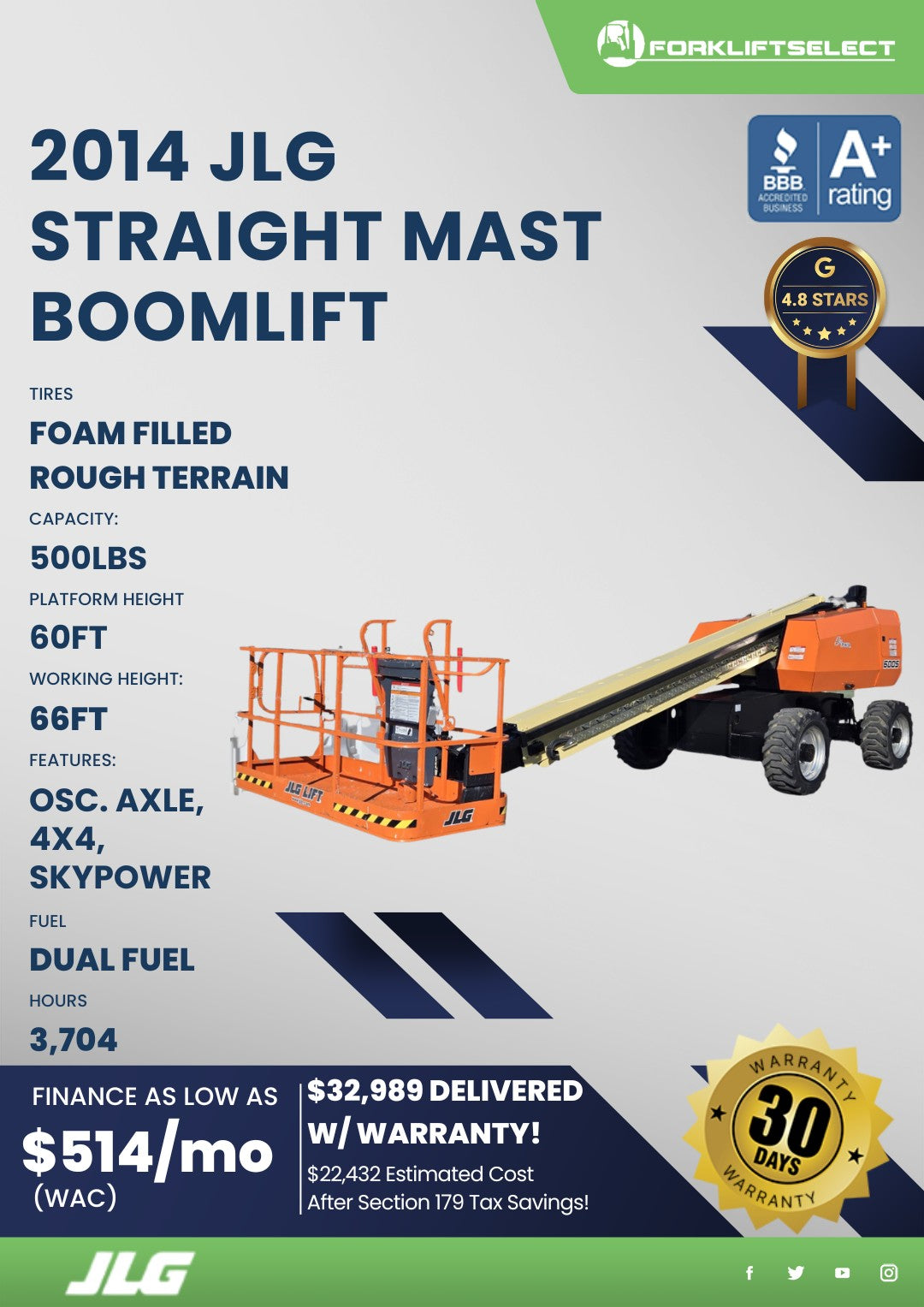 2014 JLG 1K Pneumatic