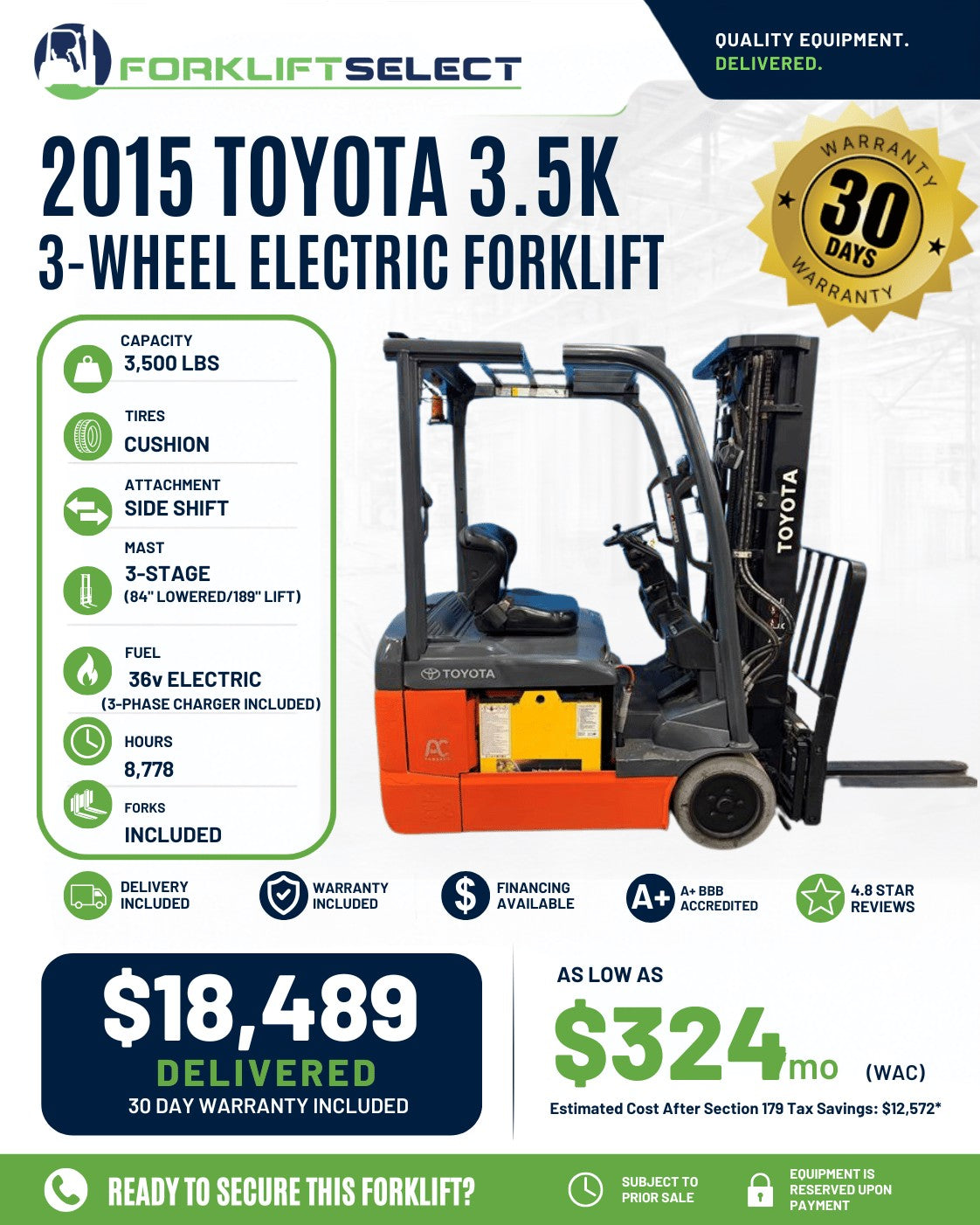 2015 Toyota 4K Cushion