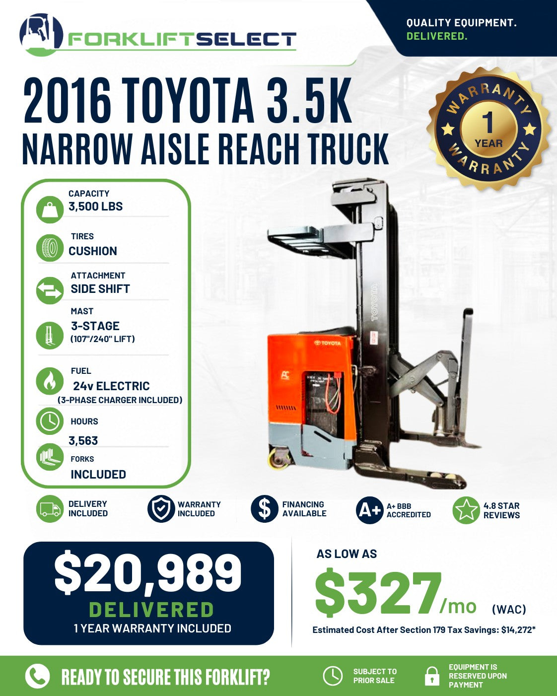2016 Toyota 4K Cushion