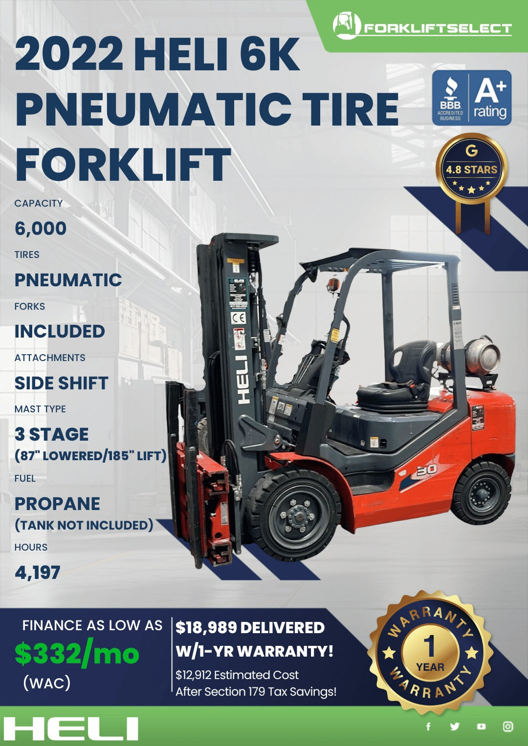 2022 Heli 6K Pneumatic