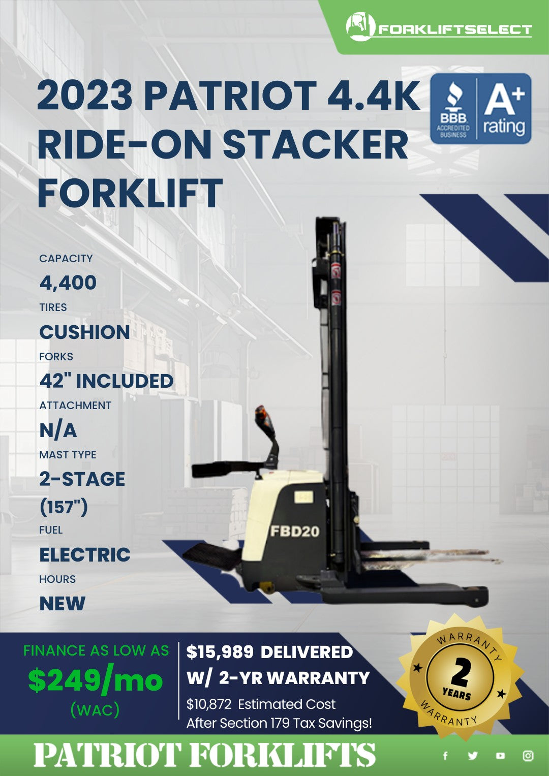 2023 Patriot 4K Cushion